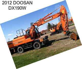 2012 DOOSAN DX190W