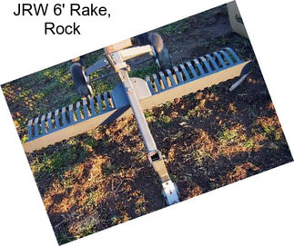 JRW 6\' Rake, Rock
