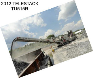 2012 TELESTACK TU515R