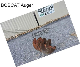 BOBCAT Auger