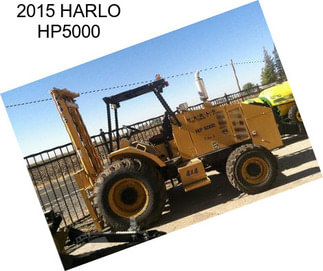2015 HARLO HP5000