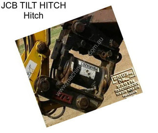 JCB TILT HITCH Hitch