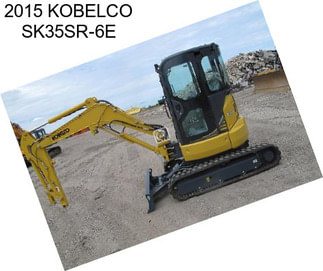 2015 KOBELCO SK35SR-6E