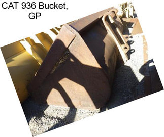 CAT 936 Bucket, GP