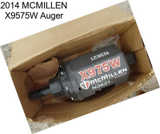 2014 MCMILLEN X9575W Auger