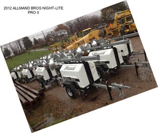 2012 ALLMAND BROS NIGHT-LITE PRO II