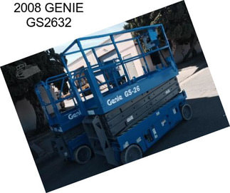 2008 GENIE GS2632