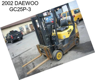 2002 DAEWOO GC25P-3