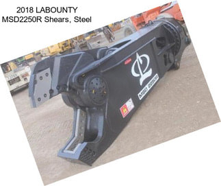 2018 LABOUNTY MSD2250R Shears, Steel