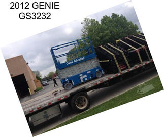 2012 GENIE GS3232