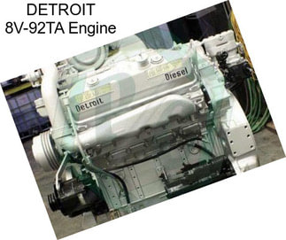 DETROIT 8V-92TA Engine