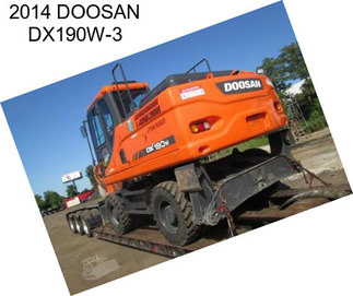 2014 DOOSAN DX190W-3