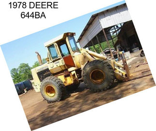 1978 DEERE 644BA