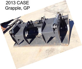 2013 CASE Grapple, GP