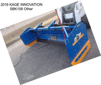 2016 KAGE INNOVATION SBK108 Other