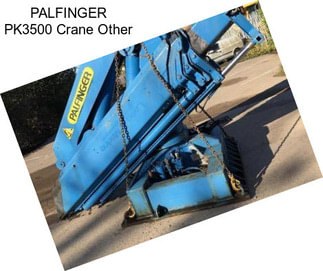 PALFINGER PK3500 Crane Other