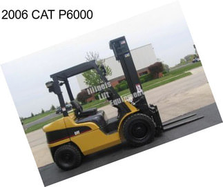 2006 CAT P6000