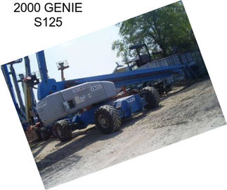 2000 GENIE S125