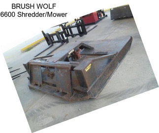 BRUSH WOLF 6600 Shredder/Mower