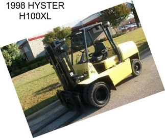 1998 HYSTER H100XL