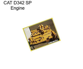 CAT D342 SP Engine