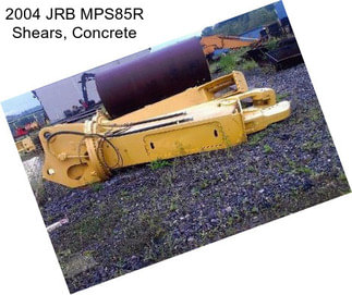 2004 JRB MPS85R Shears, Concrete