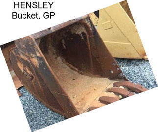 HENSLEY Bucket, GP