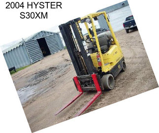 2004 HYSTER S30XM