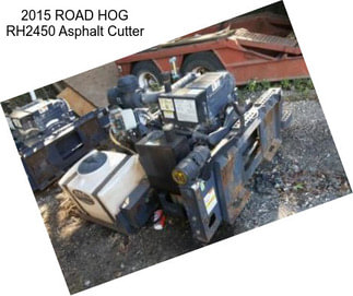 2015 ROAD HOG RH2450 Asphalt Cutter