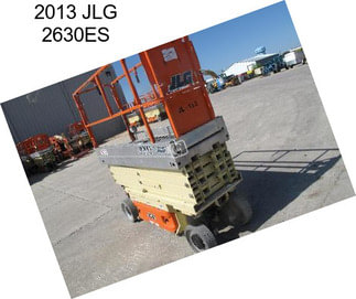 2013 JLG 2630ES