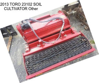 2013 TORO 23102 SOIL CULTIVATOR Other