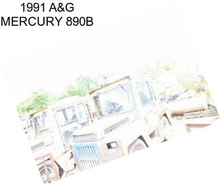 1991 A&G MERCURY 890B