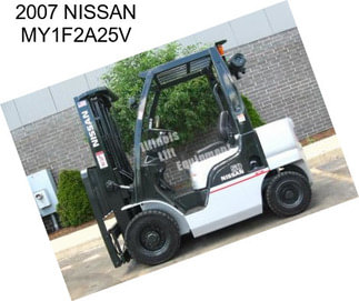2007 NISSAN MY1F2A25V