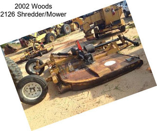 2002 Woods 2126 Shredder/Mower