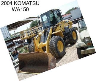 2004 KOMATSU WA150