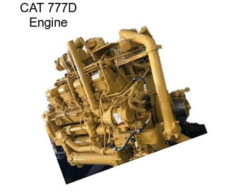 CAT 777D Engine