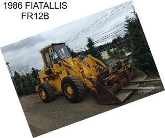 1986 FIATALLIS FR12B