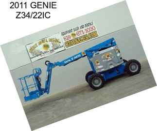2011 GENIE Z34/22IC