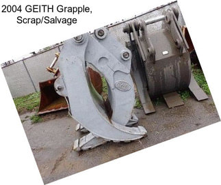 2004 GEITH Grapple, Scrap/Salvage