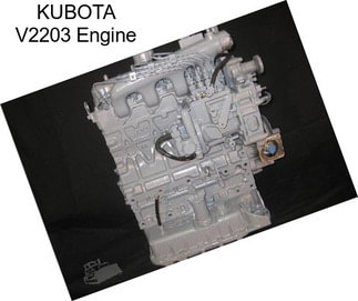 KUBOTA V2203 Engine