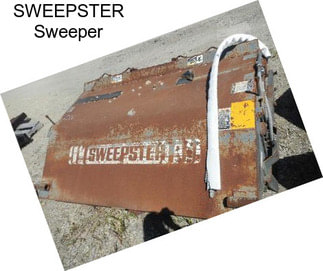 SWEEPSTER Sweeper