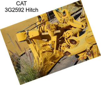 CAT 3G2592 Hitch