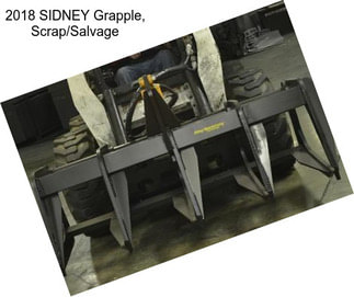 2018 SIDNEY Grapple, Scrap/Salvage