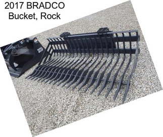 2017 BRADCO Bucket, Rock