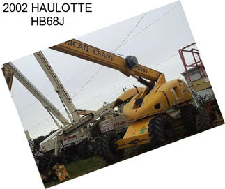 2002 HAULOTTE HB68J