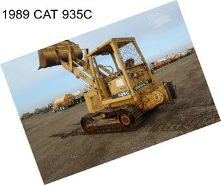 1989 CAT 935C