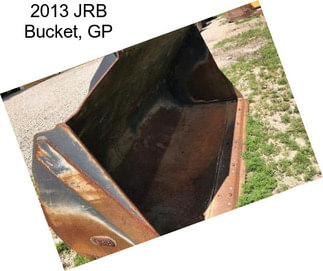 2013 JRB Bucket, GP