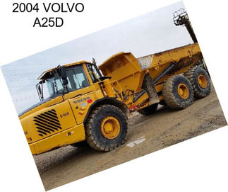 2004 VOLVO A25D