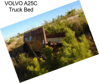 VOLVO A25C Truck Bed