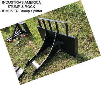 INDUSTRIAS AMERICA STUMP & ROCK REMOVER Stump Splitter